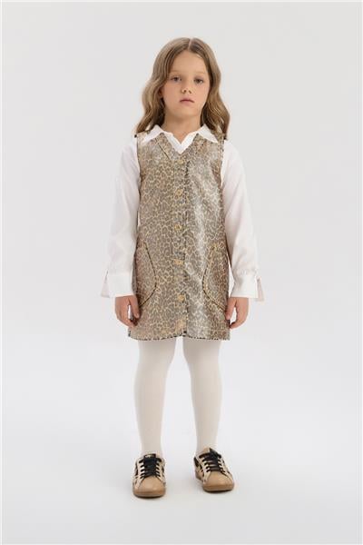 Tyess Girl Patterned DressTyess Girl Patterned Dress