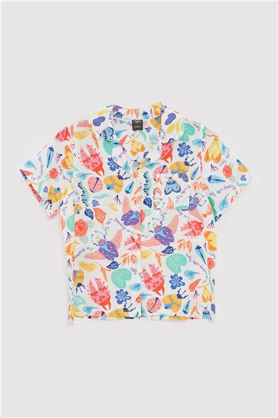 Tyess Kız Çocuk Desenli Pijama Takım