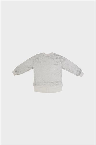 Tyess Kız Çocuk Desenli Sweatshirt