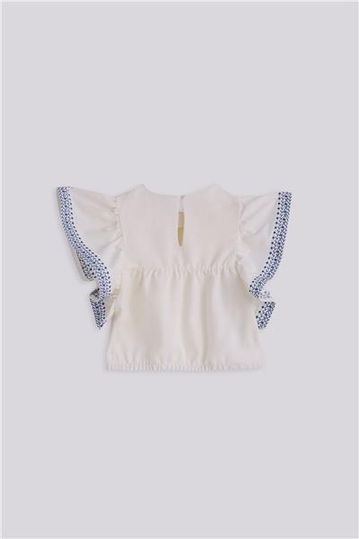 Tyess Girl Ecru BlouseTyess Girl Ecru Blouse