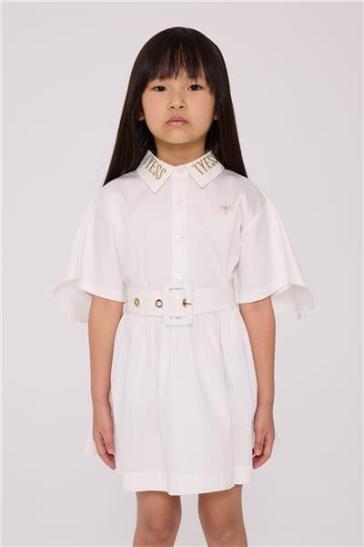 Tyess Girl Ecru DressTyess Girl Ecru Dress
