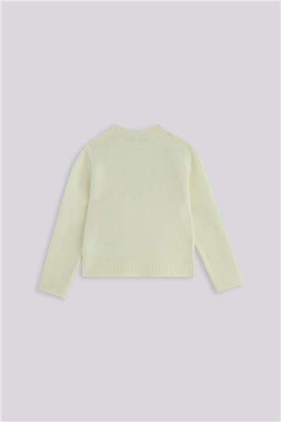 Tyess Girl Ecru SweaterTyess Girl Ecru Sweater