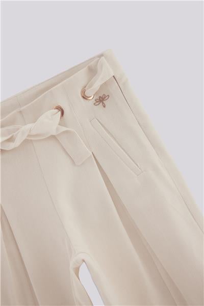 Tyess Kız Çocuk Ekru PantolonTyess Kız Çocuk Ekru Pantolon