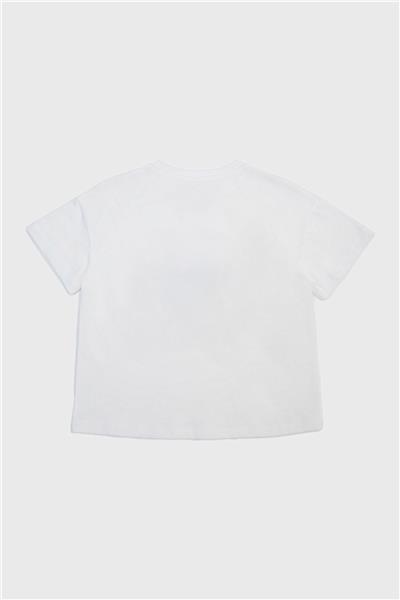 Tyess Kız Çocuk Ekru Tshirt