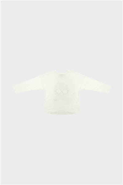 Tyess Kız Çocuk Ekru Tshirt