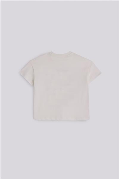 Tyess Kız Çocuk Ekru TshirtTyess Kız Çocuk Ekru Tshirt