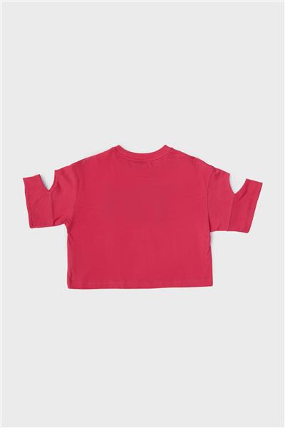 Tyess Kız Çocuk Fuşya T-Shirt