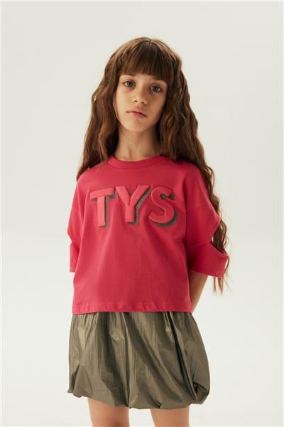 Tyess Kız Çocuk Fuşya T-Shirt