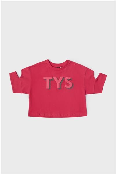 Tyess Kız Çocuk Fuşya T-Shirt