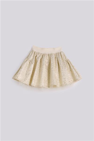 Tyess Girl Gold SkirtTyess Girl Gold Skirt