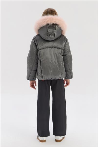 Tyess Girl Grey CoatTyess Girl Grey Coat