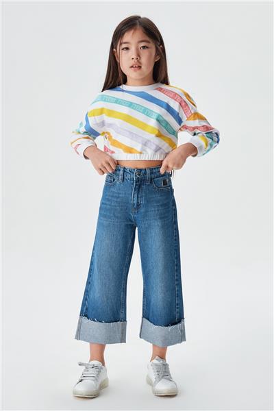 Tyess Kız Çocuk Jean Pantolon