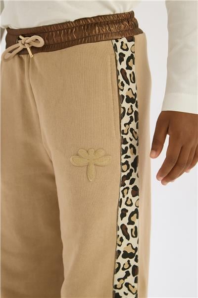 Tyess Girl Brown Tracksuit BottomTyess Girl Brown Tracksuit Bottom