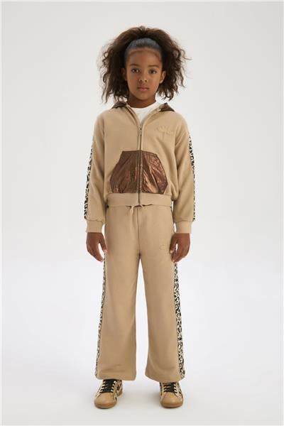 Tyess Girl Brown Tracksuit TopTyess Girl Brown Tracksuit Top