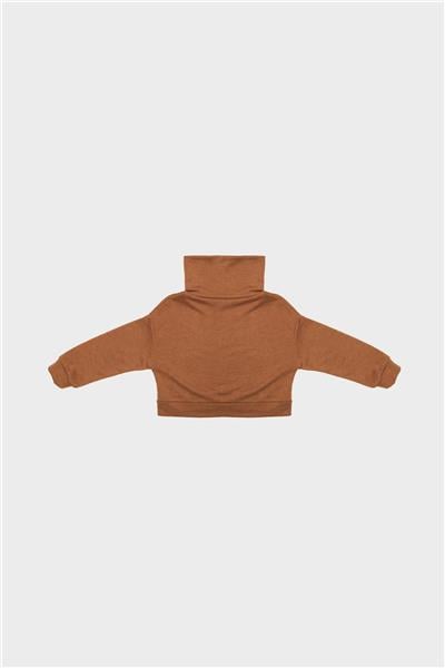 Tyess Kız Çocuk Kamel Sweatshirt