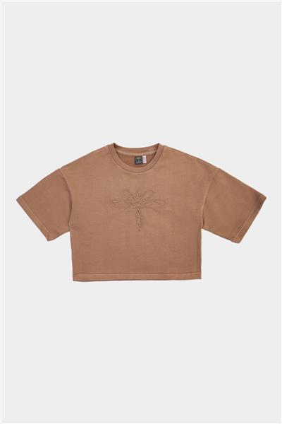 Tyess Kız Çocuk Kiremit Sweatshirt