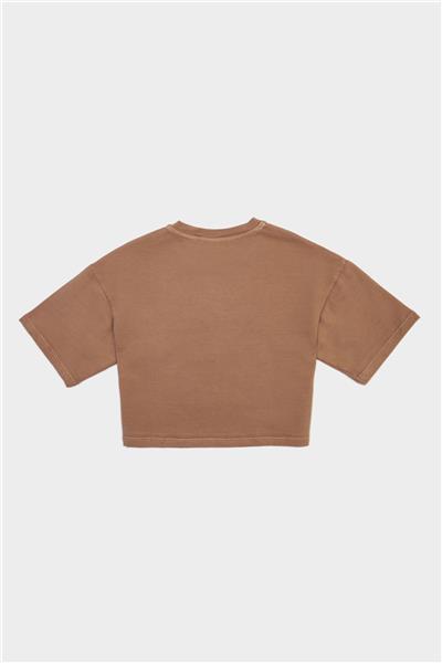 Tyess Kız Çocuk Kiremit Sweatshirt