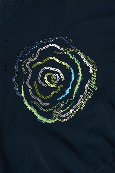 Tyess Kız Çocuk Lacivert Sweatshirt