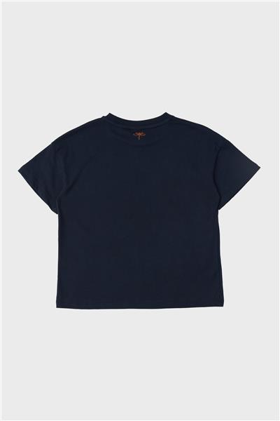 Tyess Kız Çocuk Lacivert T-Shirt