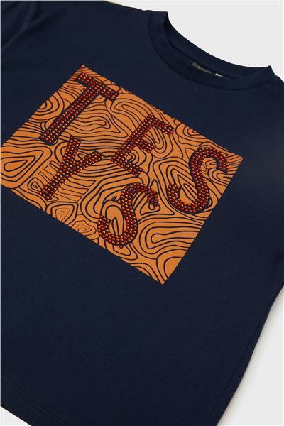 Tyess Kız Çocuk Lacivert T-Shirt