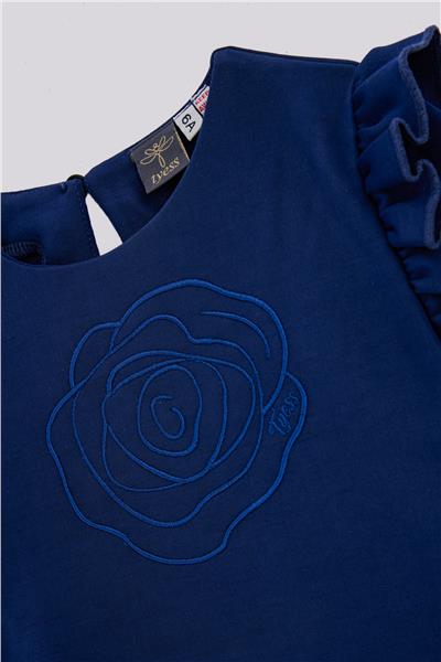 Tyess Kız Çocuk Lacivert TshirtTyess Kız Çocuk Lacivert Tshirt