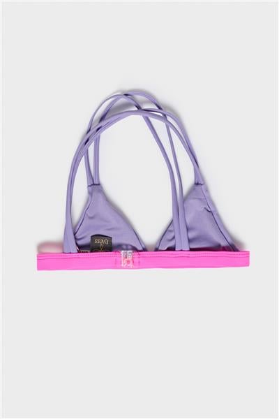 Tyess Kız Çocuk Lila Bikini Üstü