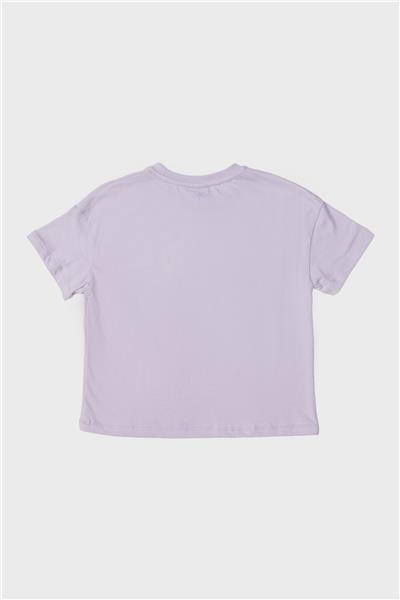 Tyess Kız Çocuk Lila T-Shirt
