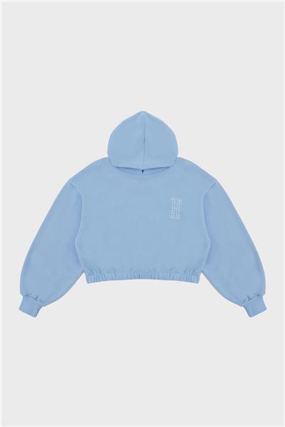 Tyess Kız Çocuk Mavi Sweatshirt