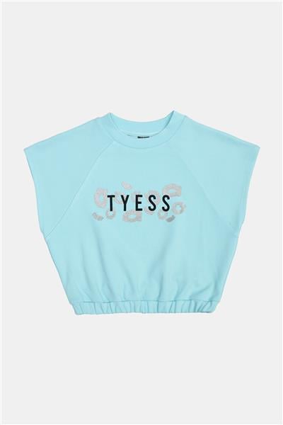 Tyess Kız Çocuk Mavi Tshirt