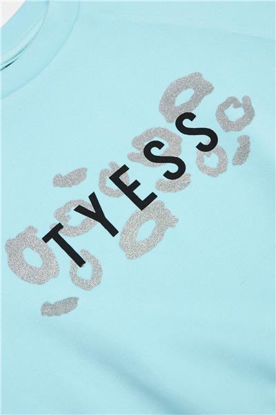 Tyess Kız Çocuk Mavi Tshirt