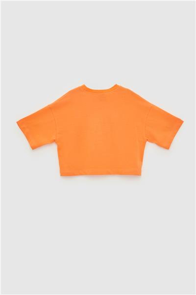 Tyess Kız Çocuk Oranj T-Shirt