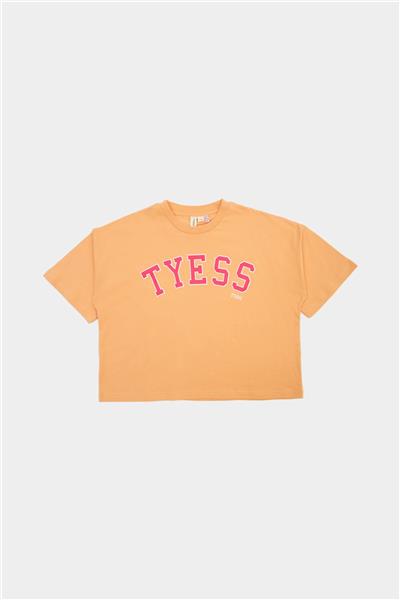 Tyess Kız Çocuk Oranj Tshirt