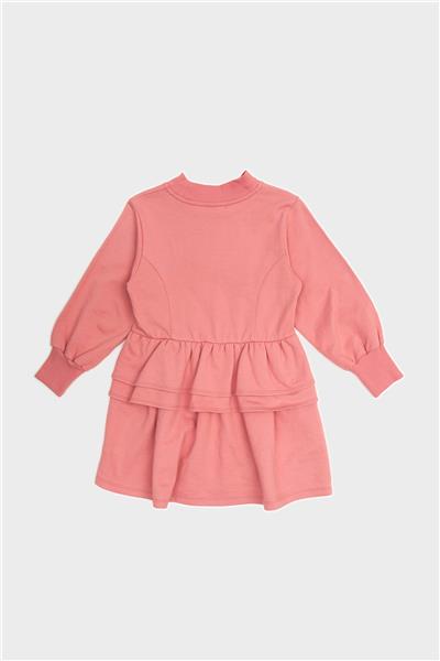 Tyess Kız Çocuk Pembe Elbise