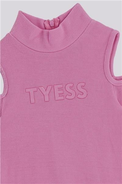 Tyess Kız Çocuk Pembe ElbiseTyess Kız Çocuk Pembe Elbise