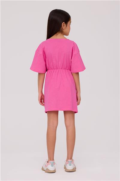 Tyess Kız Çocuk Pembe ElbiseTyess Kız Çocuk Pembe Elbise