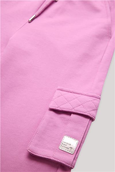 Tyess Kız Çocuk Pembe Eşofman Altı