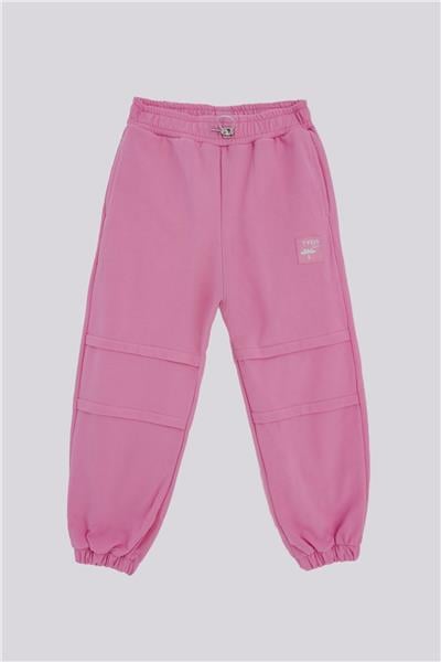 Tyess Kız Çocuk Pembe Eşofman AltıTyess Kız Çocuk Pembe Eşofman Altı