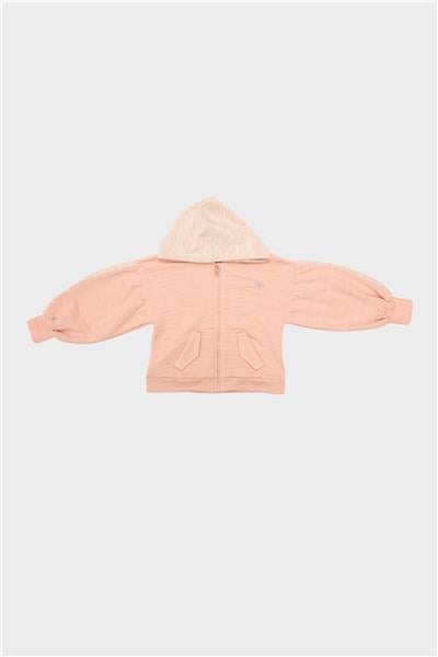 Tyess Kız Çocuk Pembe Eşofman Üstü