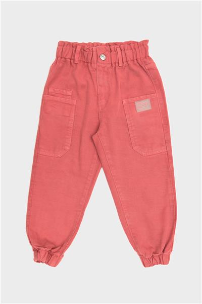 Tyess Kız Çocuk Pembe Pantolon