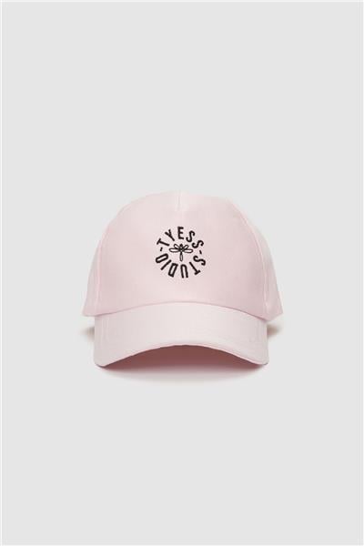 Tyess Kız Çocuk Pembe Şapka