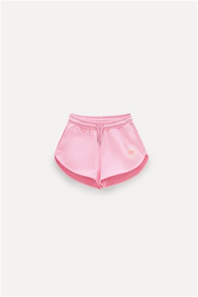 Tyess Kız Çocuk Pembe Şort