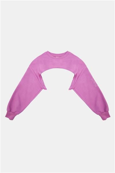 Tyess Kız Çocuk Pembe Sweatshirt