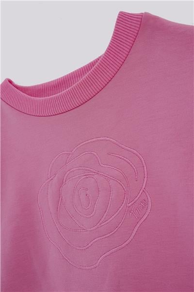 Tyess Kız Çocuk Pembe SweatshirtTyess Kız Çocuk Pembe Sweatshirt