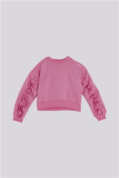 Tyess Kız Çocuk Pembe SweatshirtTyess Kız Çocuk Pembe Sweatshirt