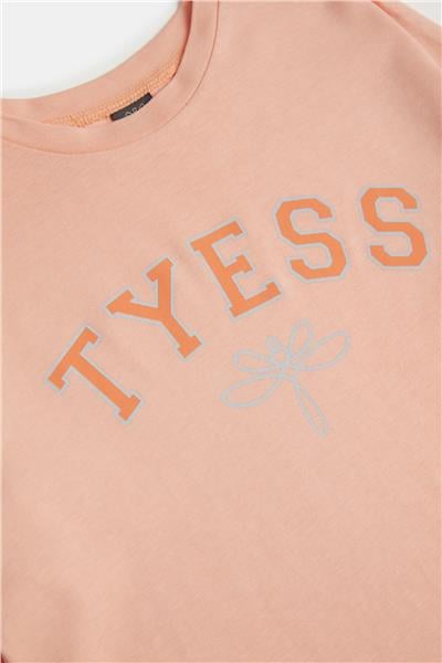 Tyess Kız Çocuk Pembe T-Shirt