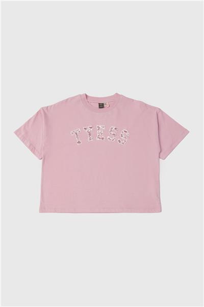 Tyess Kız Çocuk Pembe T-Shirt