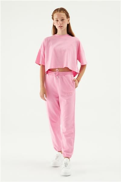 Tyess Kız Çocuk Pembe T-Shirt