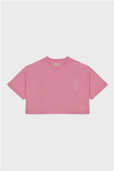 Tyess Kız Çocuk Pembe T-Shirt