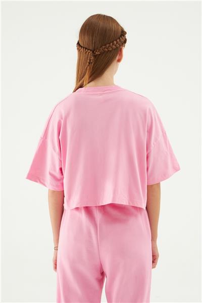 Tyess Kız Çocuk Pembe T-Shirt