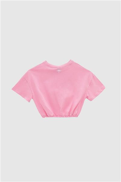 Tyess Kız Çocuk Pembe T-Shirt